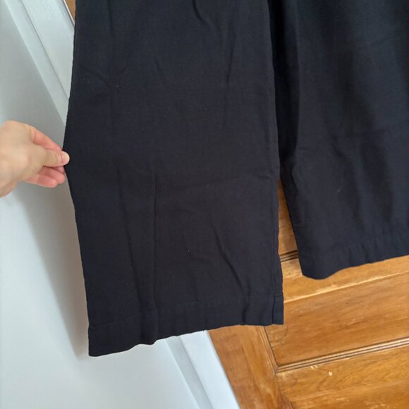 Laude the Label Everyday Pant in Black Cotton - S - Picture 3 of 9